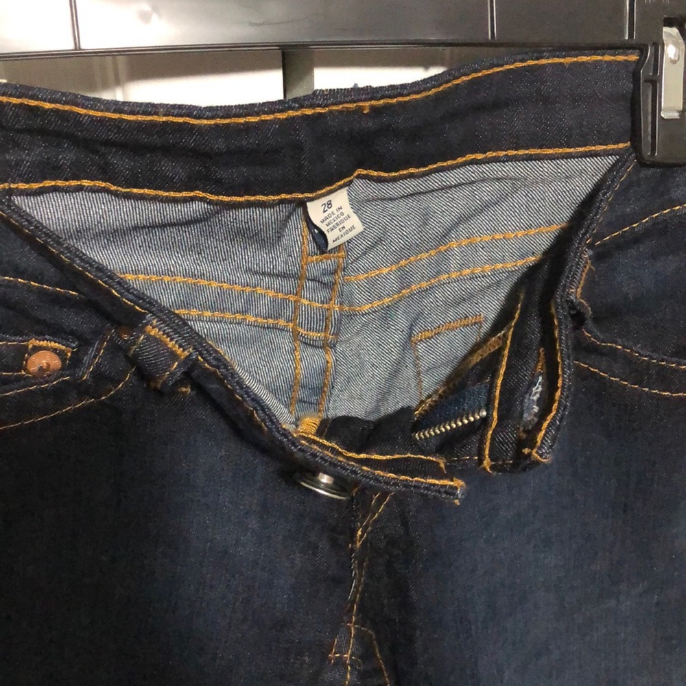 True Religion Straight dark blue jeans, size 28 , - Picture 5 of 7